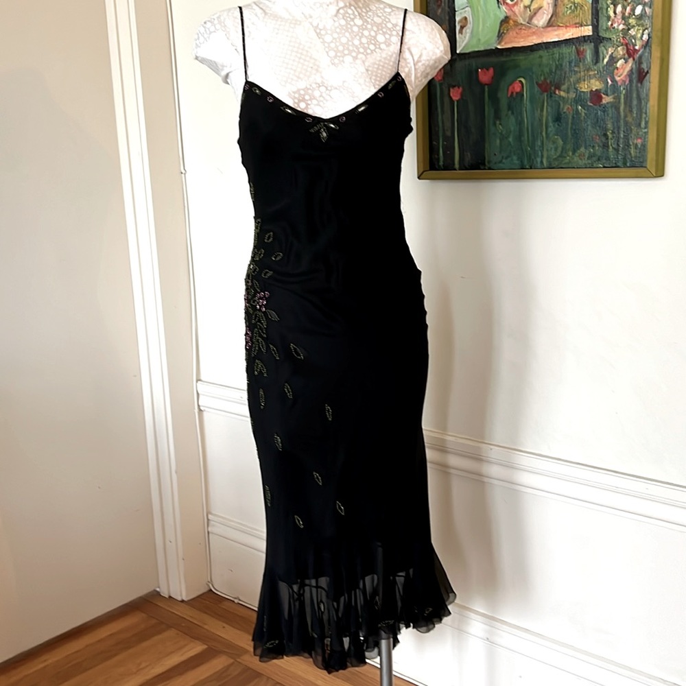 Vintage Y2K Betsey Johnson Slip Dress, Size 8